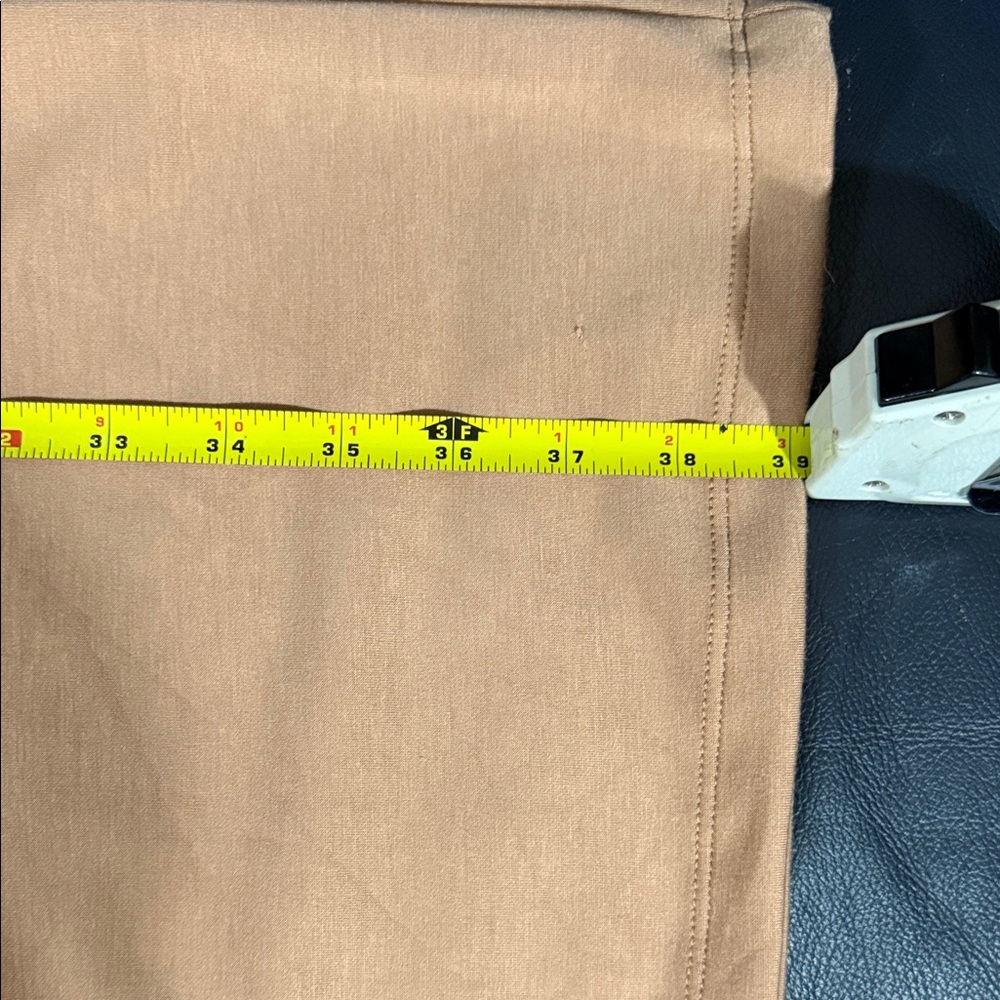 Magaschoni Tan Wide-Leg Pants - Picture 6 of 9